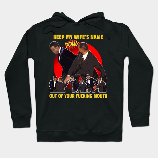 wow will smith slap chris rock Hoodie by RANS.STUDIO